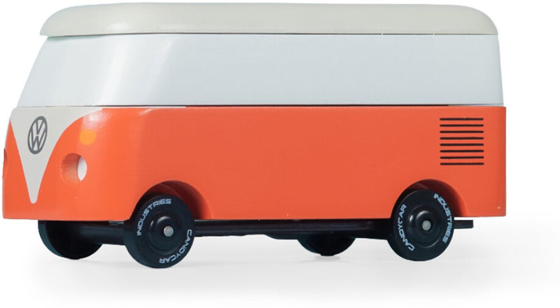 Voiture jouet Candylab - VW Bus T2 rouge - Monde Candycar.