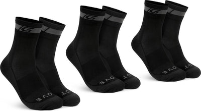 Gripgrab mérinos coupe régulière - chaussettes (pack de 3)