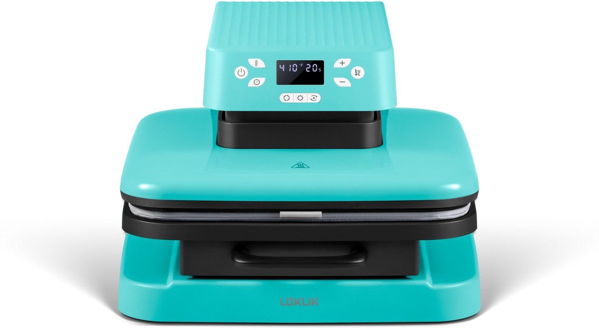 Loklik • presse à chaud automatique bleu