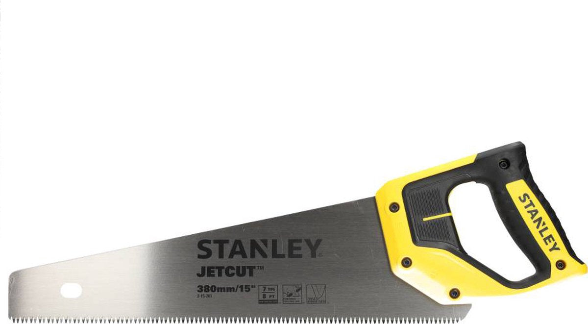 Stanley outils à main scie à main jetcut sp 380mm - 7t pouces - 2-15-281