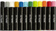 Pastels à l'huile Creativ company, l: 7 cm, épaisseur 11 mm, couleurs standards, 12 pièces 1 boîte