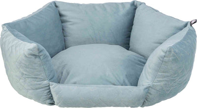 Trixie - panier de Noël natalya - rond - bleu glacier - 50 cm