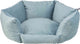 Trixie - panier de Noël natalya - rond - bleu glacier - 50 cm