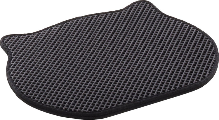 Flamingo matz - tapis de litière pour chat - tapis de litière pour chat noir 50x40cm