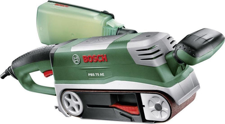 Ponceuse à bande Bosch pbs 75 ae - filaire - 750 w - avec guide parallèle et guide d'onglet
