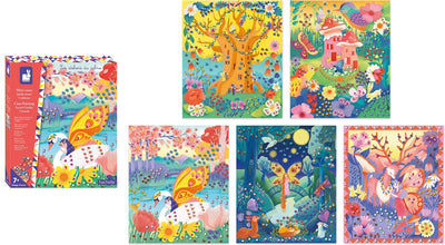 Janod - les ateliers du calme - tableaux de jardins secrets