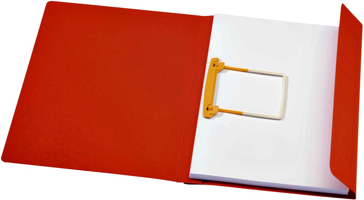 Dossier à clips Jalema secolor pour format A4 (31 x 25 23 cm) rouge : boîte extérieure de 50 pièces