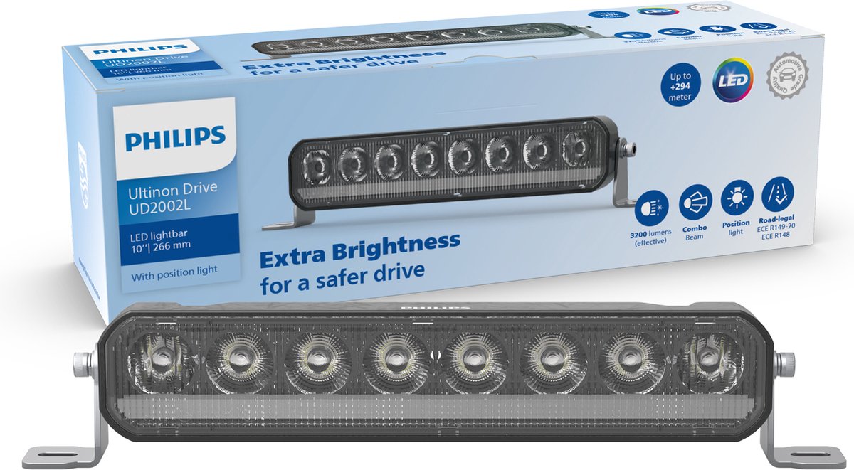 Barre lumineuse LED Philips Ultinon Drive 2002L 10 pouces