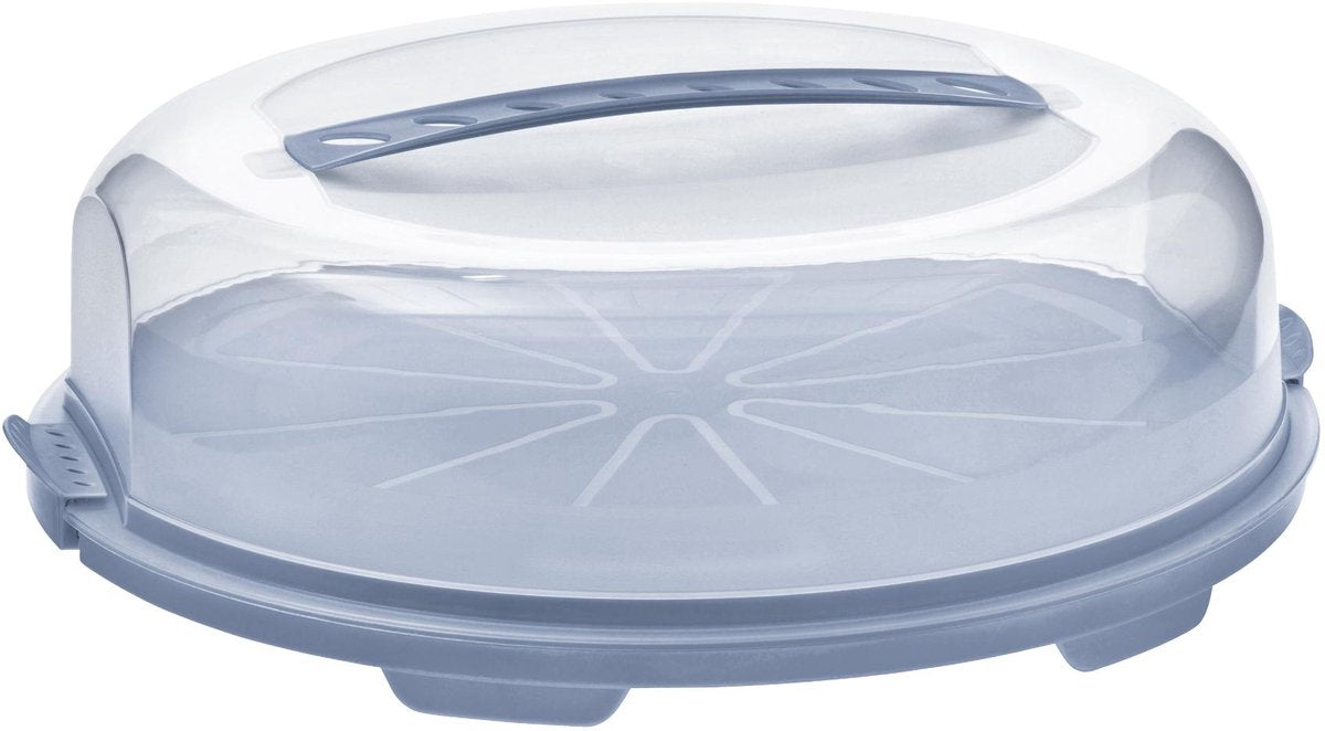 Rotho Rotho Fresho Cake Box 34.5x35.5x11.6 cm Horizon bleu transparent