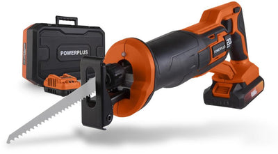 Scie alternative Powerplus double puissance powdp25111 - scie alternative 20v - incl. batterie 20v 2.0ah et chargeur