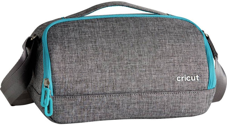 Sac de transport Cricut gris, turquoise