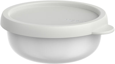 Boîte de conservation Mepal lumina - 250 ml - récipient micro-ondes avec couvercle - blanc