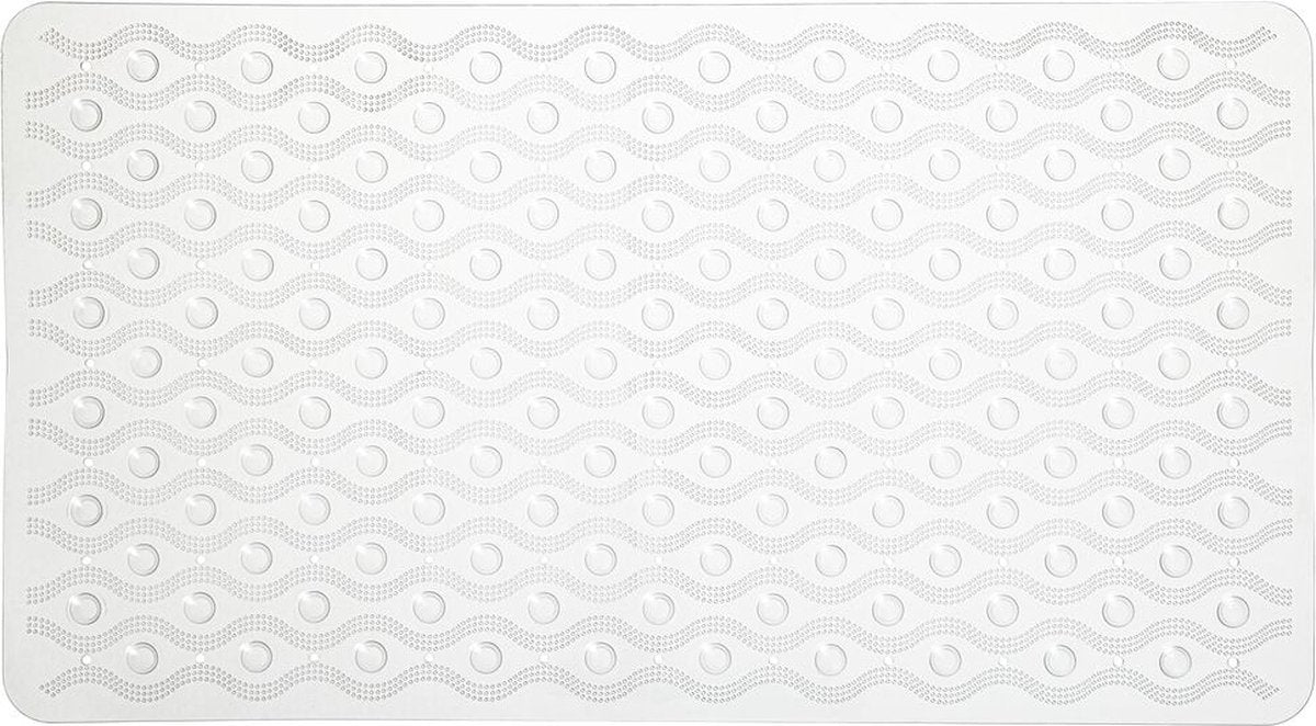 Goutte à goutte en peau de phoque - tapis antidérapant 40x71 cm - PVC - transparent