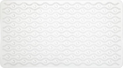 Goutte à goutte en peau de phoque - tapis antidérapant 40x71 cm - PVC - transparent