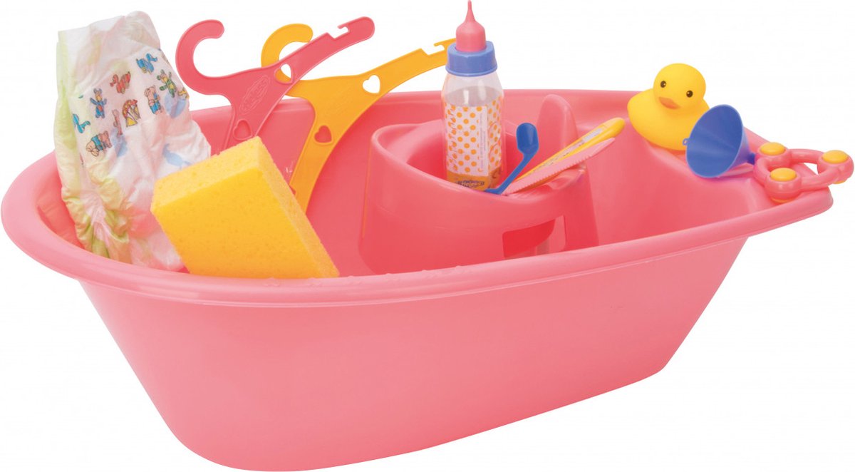 Bath de poupée avec accessoires
