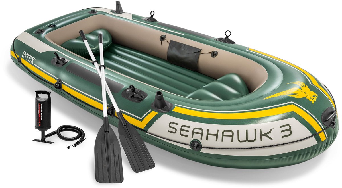 Intex Seahawk 3 Set - Bateau gonflable triple