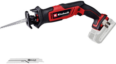 Einhell accu reciprozaag te-ap 18 13 li solo - power x-change - 18 v li-ion - 0-3.000 t min - slaghoogte: 13 mm - max. zaagdiepte (hout kunststof metaal): 50 10 4 mm - incl. 1x zaagblad voor hout en metaal - excl. accu en lader