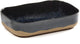 Serax - table merci la nouvelle - assiette extra creuse l - bleu foncé - 4 pièces