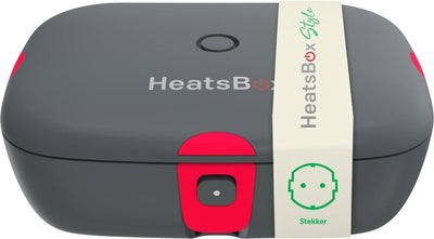 Faitron - style heatsbox - lunch box électrique - inox - lunch box chauffante - pour repas chauds - différents compartiments - 220v