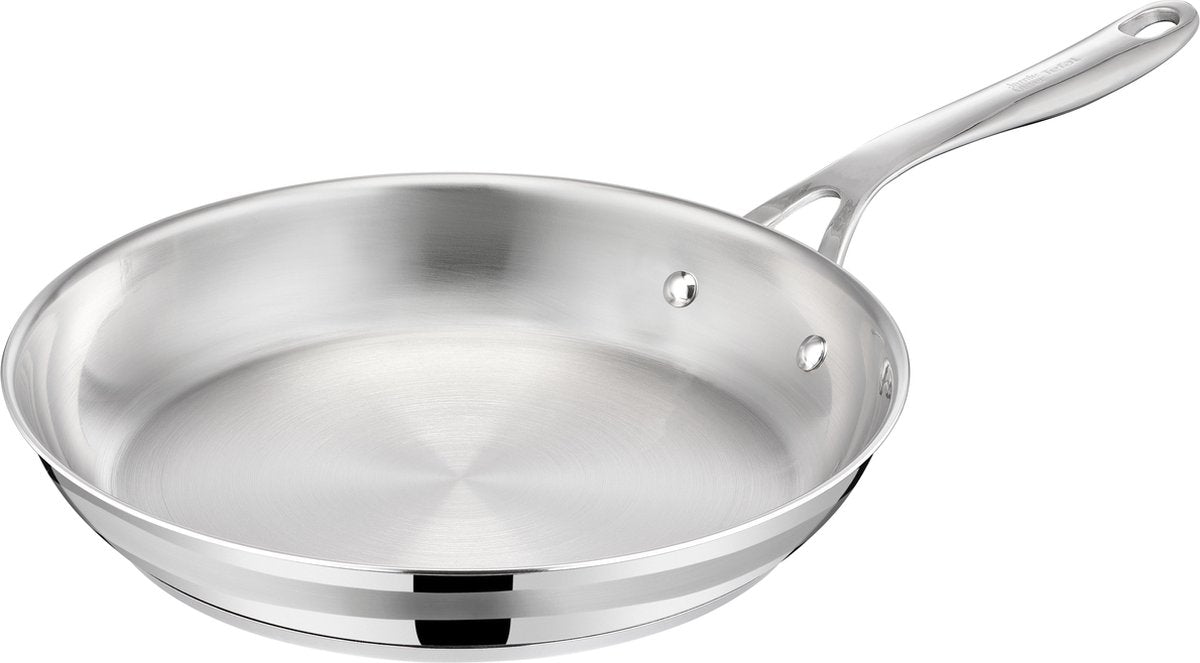 Jamie oliver de Tefal Cook poêle intelligente 24 cm - acier inoxydable