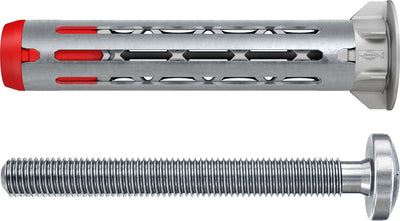 Fiche murale creuse Fischer duohm 5×55 s ph tx - cheville murale creuse universelle avec vis à tête cylindrique Torx - 25 pièces