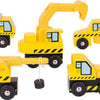 Bigjigs Wooden Work Vehicles, 5e.