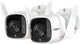 Caméra de sécurité extérieure Tp-link tapo c310 - 2k - vision nocturne starlight sécurité à domicile wi-fi - blanc - paquet de 2
