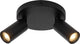 Lucide ritmo - spot de plafond (plafonnier) - ø 15 cm - 2xgu10 (mr11) - noir