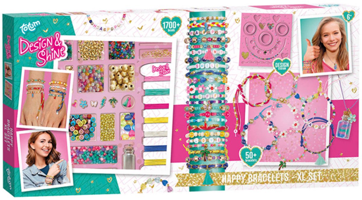 Bracelets de brillance de conception totum faire xl