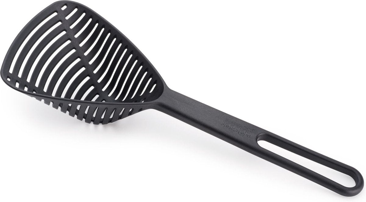 Joseph joseph duo opale - cuillère passoire - plastique - noir