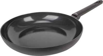 Cosy trendy full black - poêle à frire - ø 28cm x 5,5cm - sans PFA - poêle à induction - passe au lave-vaisselle - chauffage rapide - poignées froides - sans couvercle - noir