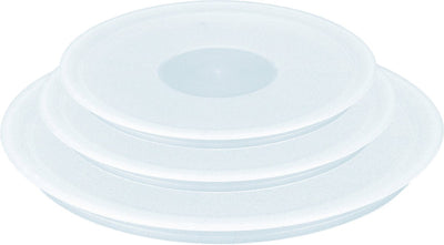 Couvercles de casseroles en plastique Tefal ingenio - ensemble de 3 pièces - ø 16 18 20 cm - empilables - adaptés au stockage