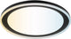 Brilliant pederson - plafonnier - led 26w - 2700k-6500k - noir