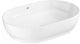 Lavabo ovale Grohe essence – 60 cm – sans trop-plein – céramique brillante – aquaceramic hyperclean – blanc