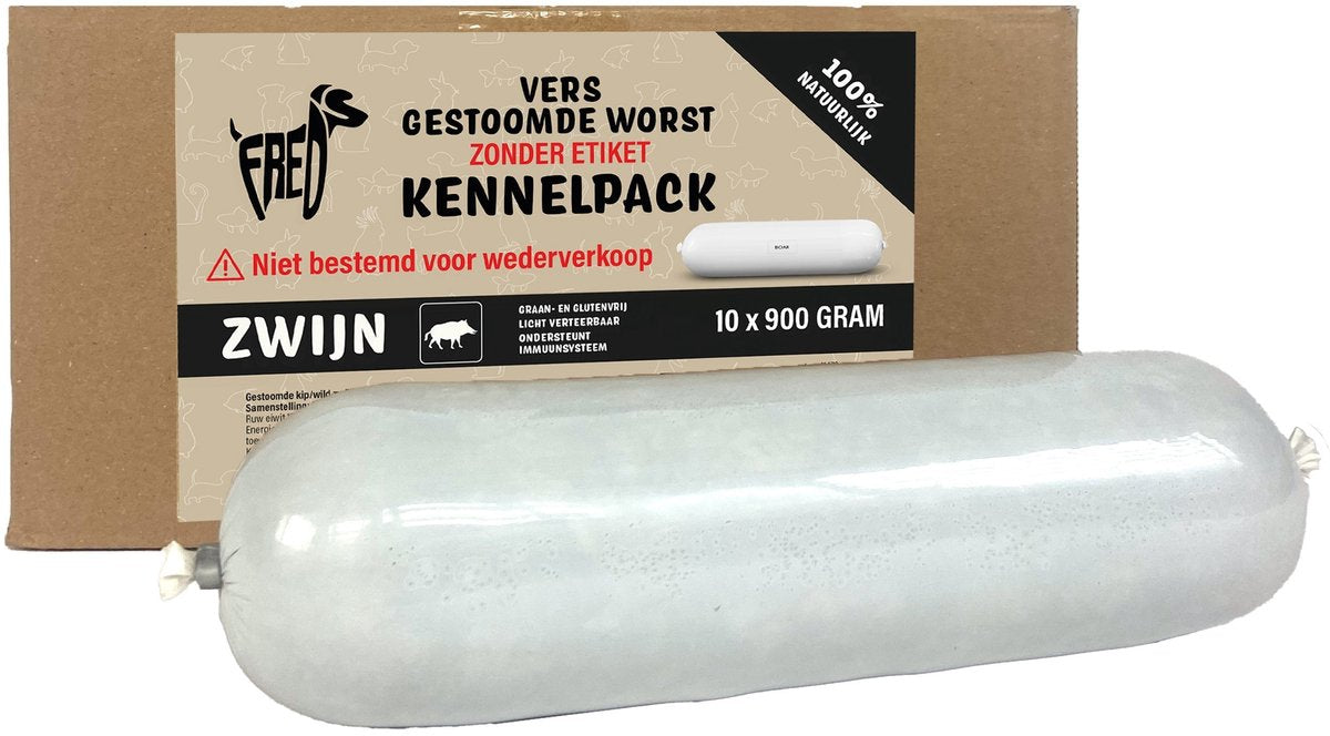 Freds à la vapeur de viande fraîche à la vapeur de la viande fraîche Kennelpack Grain et sans gluten