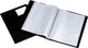 Esselte 54674, dossier de présentation, a4, plastique, polypropylène (pp), polychlorure de vinyle (PVC), noir, 24 compartiments, 240 mm