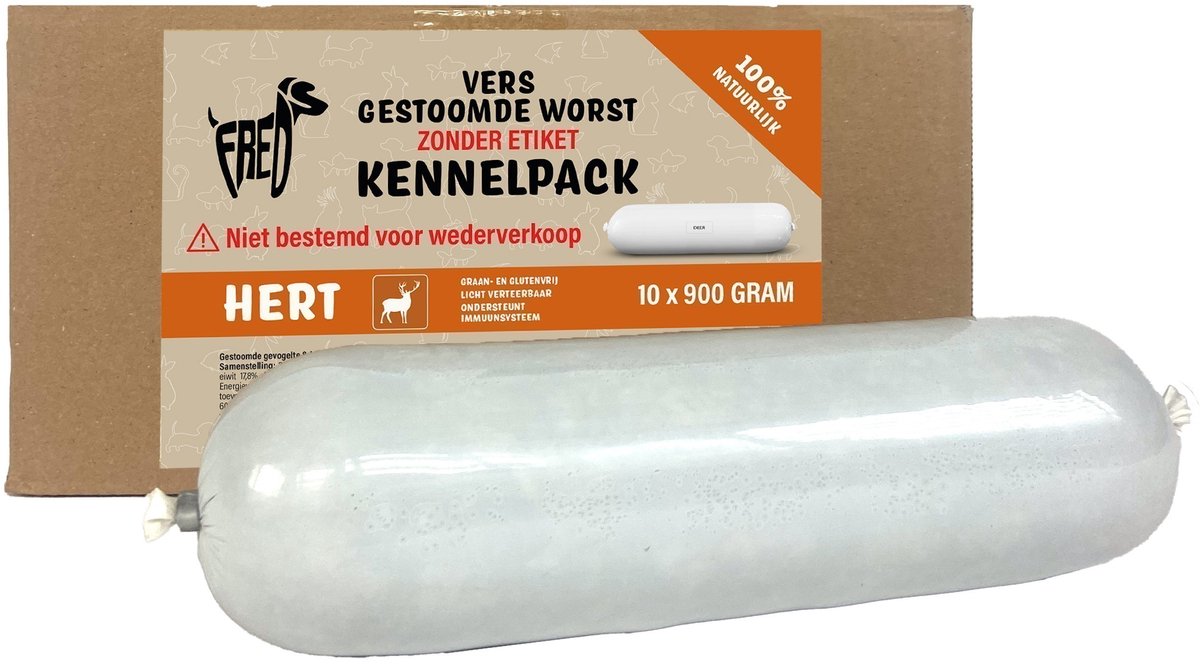 Freds à la vapeur de viande fraîche à la vapeur de la viande fraîche Kennelpack Graine et sans gluten