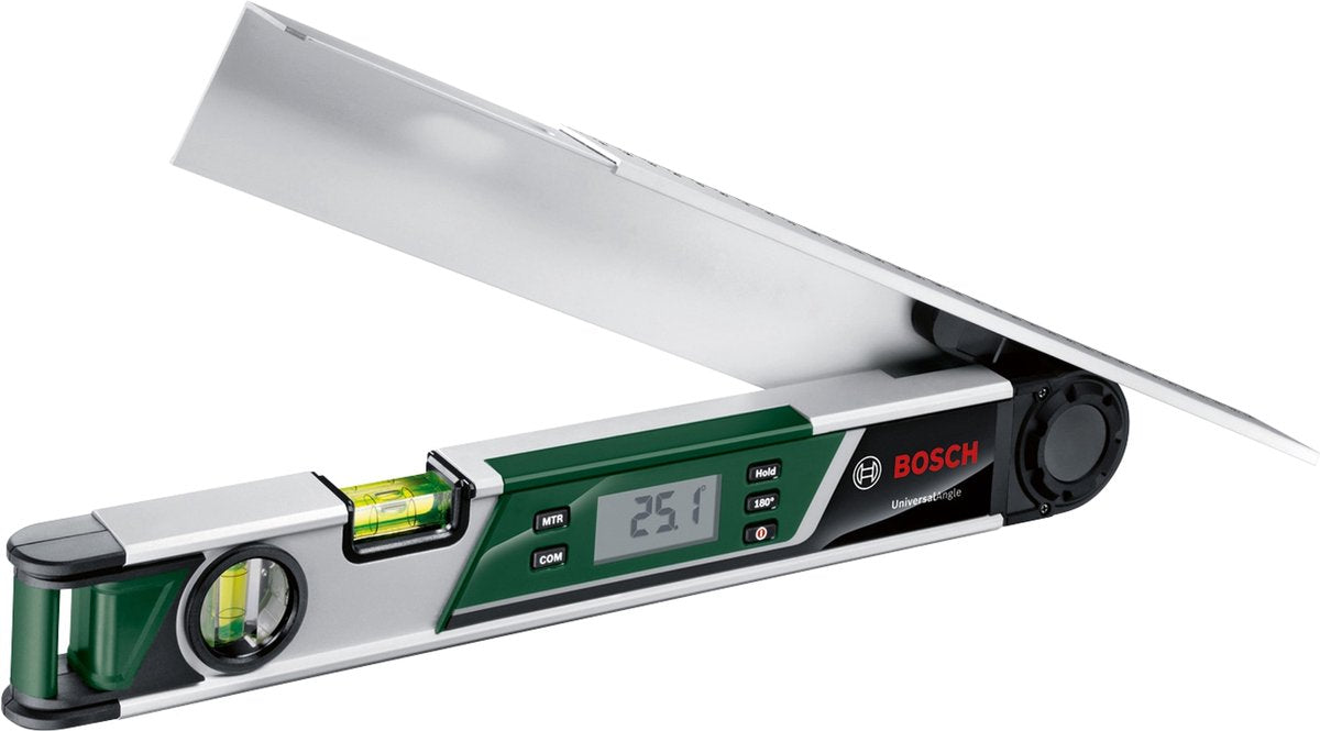 Angle universel Bosch - rapporteur - piles incluses - mallette de rangement