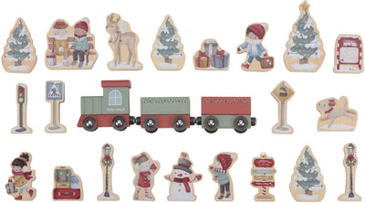 Calendrier de l'Avent Little Dutch voie ferrée FSC