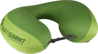 Oreiller de voyage Sea to Summit Eros Premium Traveller - citron vert