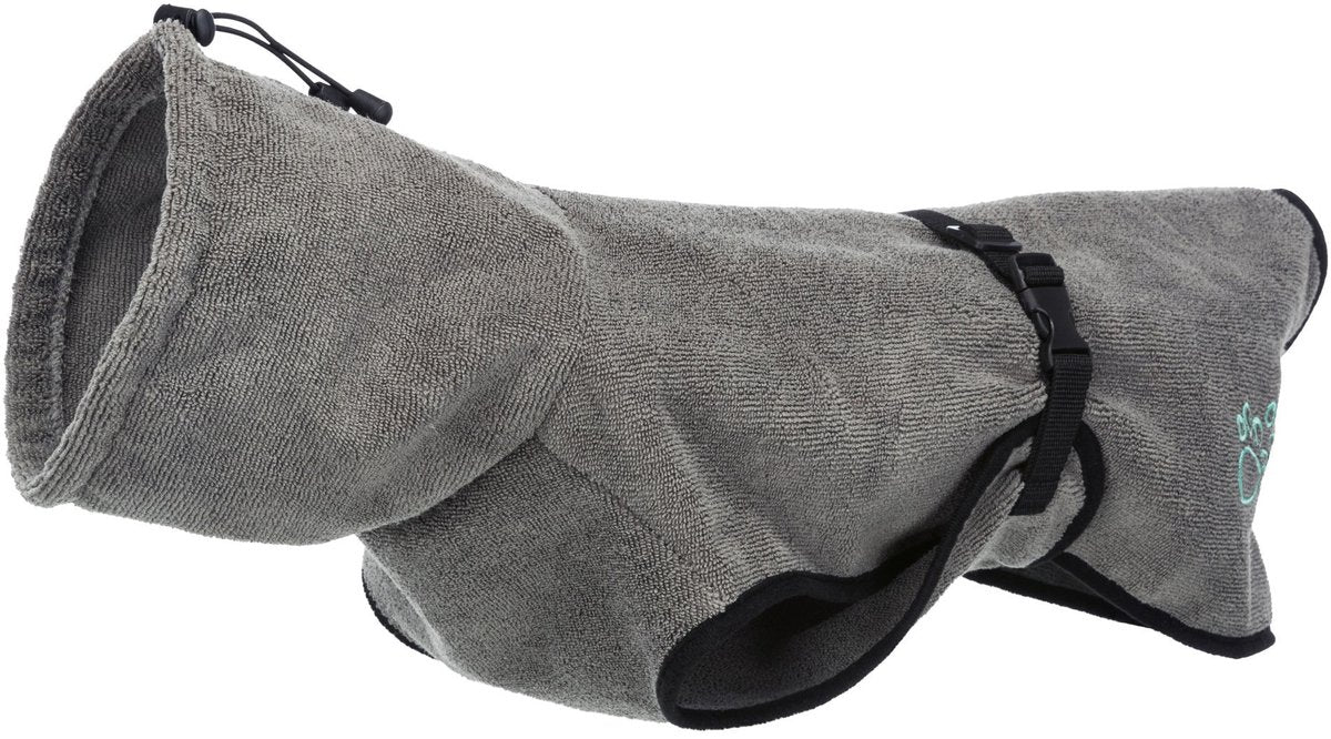 Trixie Bathrobe chien Terry Cloth Grey