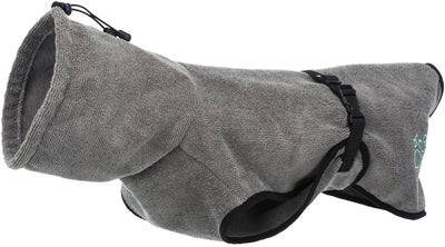 Trixie Bathrobe chien Terry Cloth Grey