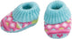 Des pantoufles de poupée tricotées, 35-45 cm