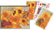 Piatnik Vincent Van Gogh Tournesols cartes à jouer - double pont