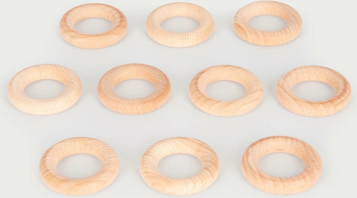 Anneau en bois de hêtre Tickit ® 48mm