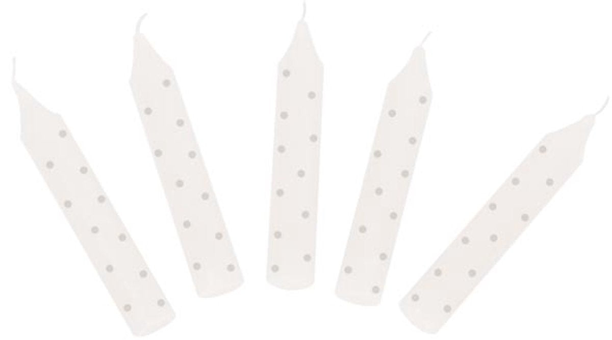 Cougies d'anniversaire Goki avec des points gris, 10e.