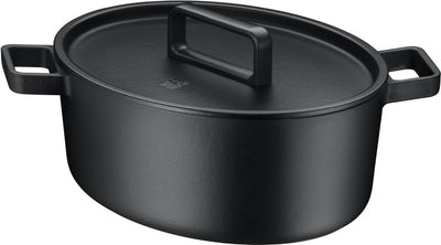 Saveur Wmf - poêle - ovale - 33 x 26 cm - induction - acier inoxydable - convient au four