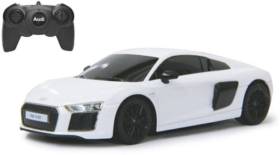 Rastar rc audi r8-2015 garçons 40 mhz 1:24 blanc