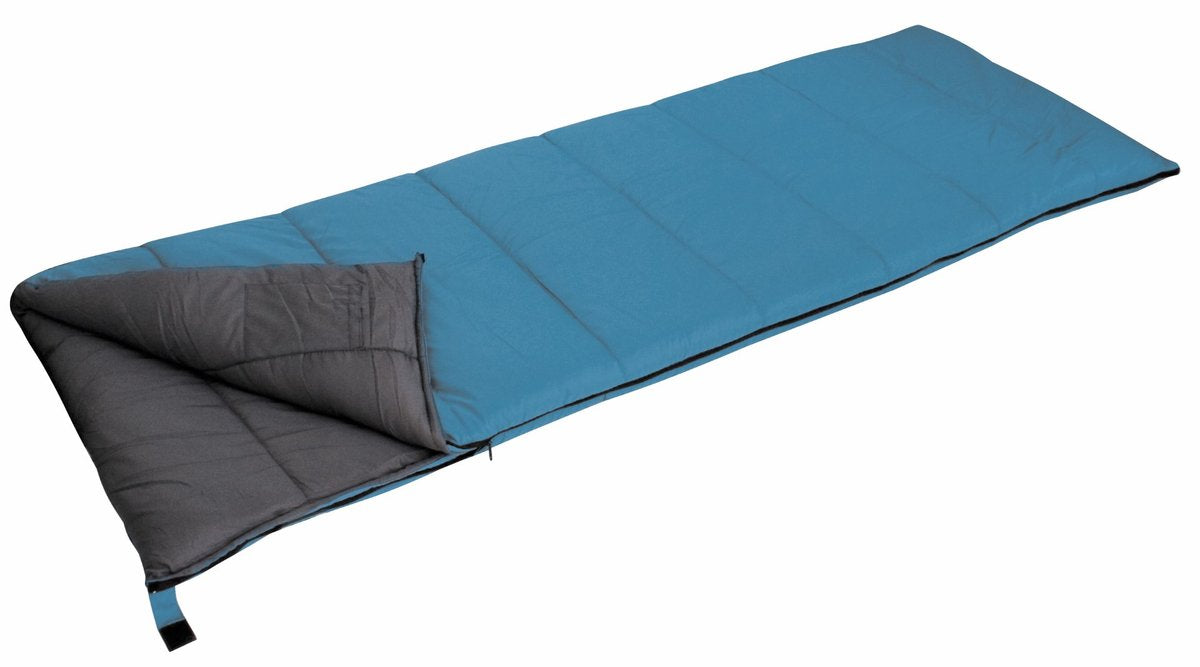 Eurotrail sac de couchage antarctique - couverture - bleu gris
