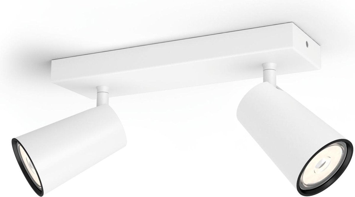 Spot en saillie Philips LED Philips Paisley - 2 lumières - blanc